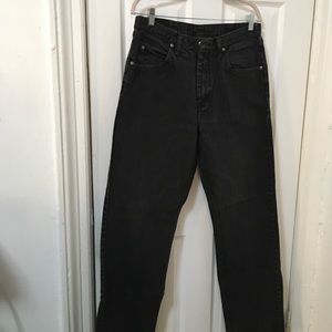 Black Wrangler Denim Jeans